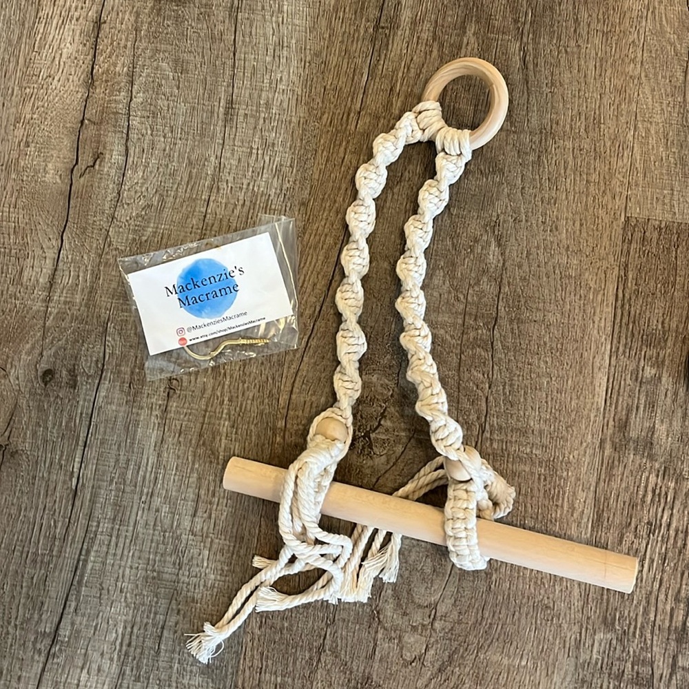 Macrame Toilet Paper Holder